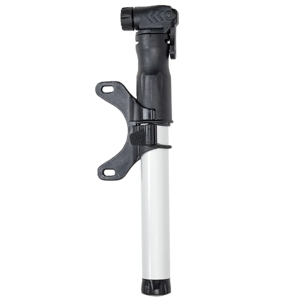 Mini pompe à vélo avec support fixation