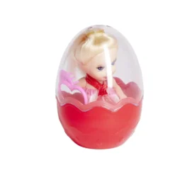 Mini poupée dans oeuf Ø5,8xH8,7cm - 4 modèles