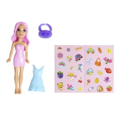 Mini poupée mannequin avec accessoires H28cm (2 modèles)