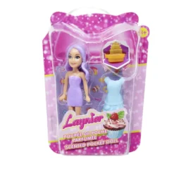 Mini poupée mannequin avec accessoires H28cm (2 modèles)
