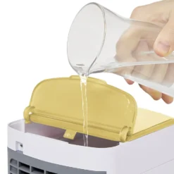 Mini rafraîchisseur d'air USB à LED 3 vitesses 600ml