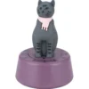Minuteur cuisine forme chat violet Ø7xH10cm