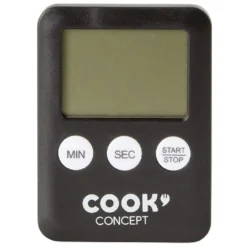 Minuteur électronique noir