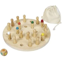 Mémo des couleurs XL en bois