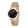 Montre femme bracelet maille milanaise inox rose gold