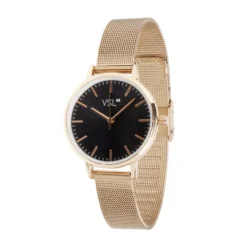 Montre femme bracelet maille milanaise inox rose gold