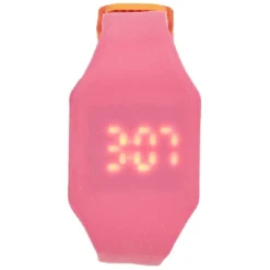 Montre led chiffres invisibles en silicone