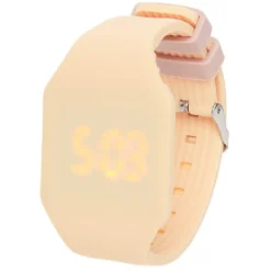 Montre led chiffres invisibles en silicone