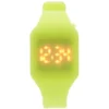 Montre touch Ultra plate bracelet silicone uni