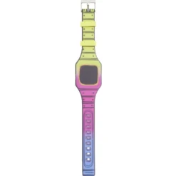 Montre unisexe digitale silicone multicolore Ø5x17,5cm (2 modèles)