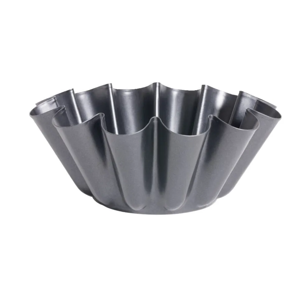 Moule à brioche métal noir Ø23xH6,5cm