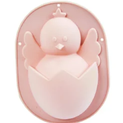 Moule chocolat silicone rose forme poussin oeuf