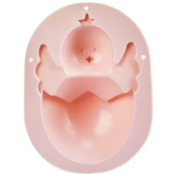 Moule chocolat silicone rose forme poussin oeuf