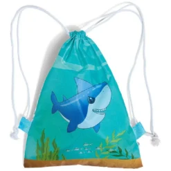 Moule de plage x8 + sac de rangement requin