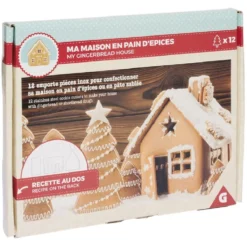 Moule emporte pièce Maison en pain d'épices
