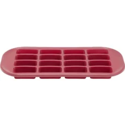 Moule 16 financiers silicone et armature acier 35,7x17,2xH2,8cm