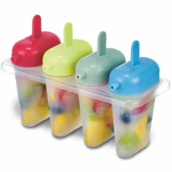 Moule à glace manche coloré x 4