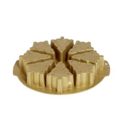Moule à gâteau en silicone Ø30cm forme mini sapin pour 8 parts