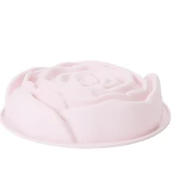 Moule à gâteau silicone fleur forme rose Ø24,5cm