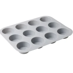 Moule à muffin en silicone 12 emplacements 25x32cm