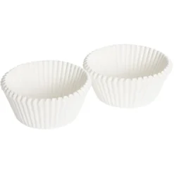 Moule à muffin papier x50 blanc