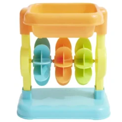 Moulin à eau avec 5 accessoires plastique 14,8x12,7xH21cm