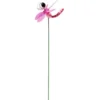 Moulin à vent forme insecte fantaisie H40 cm