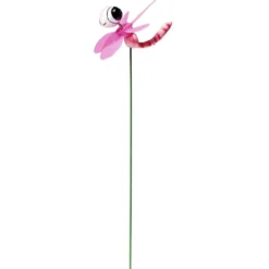 Moulin à vent forme insecte fantaisie H40 cm