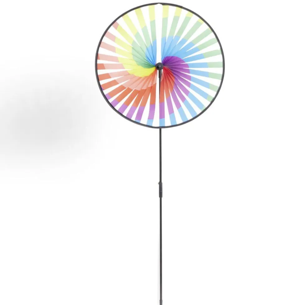 Moulin à vent multicolore à planter Ø40xH98cm