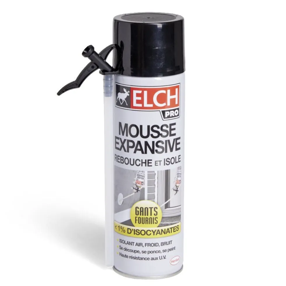 Mousse expansive Rubson isole & rebouche