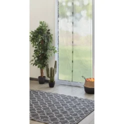 Moustiquaire de porte magnétique