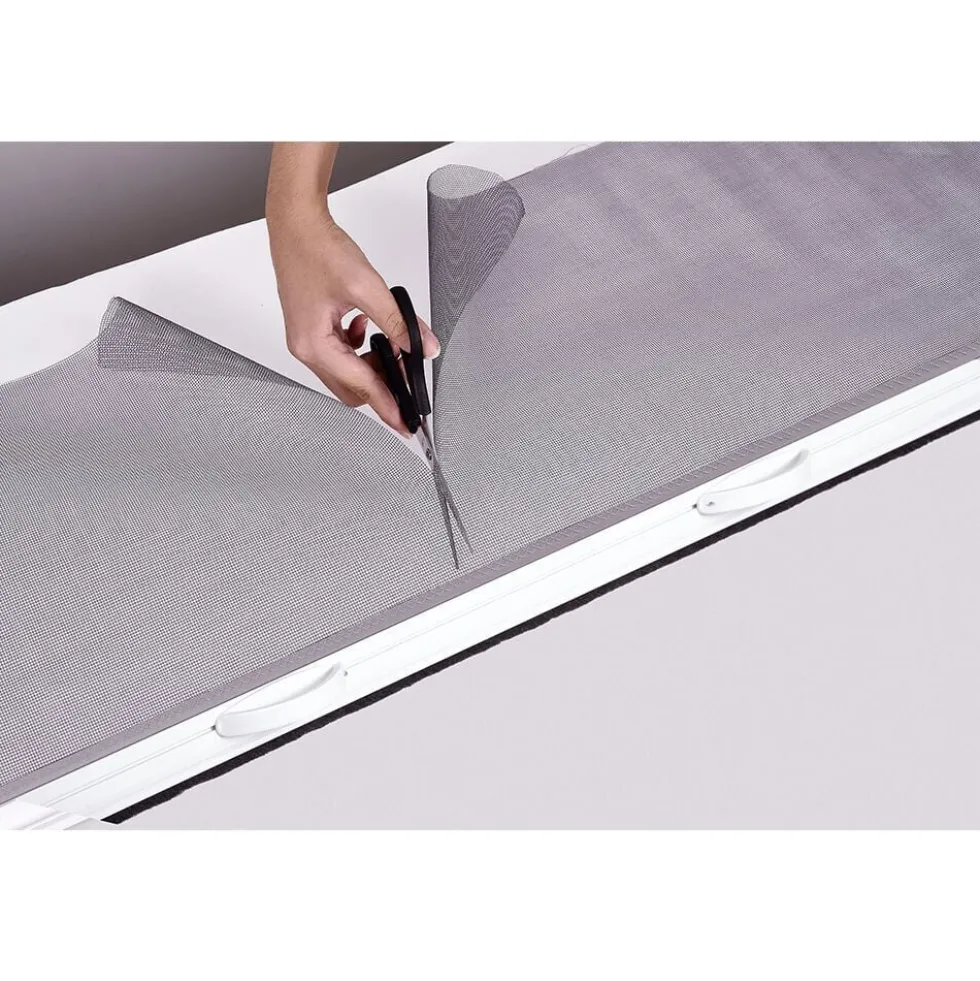 Moustiquaire enroulable pour fenêtre 100x160cm