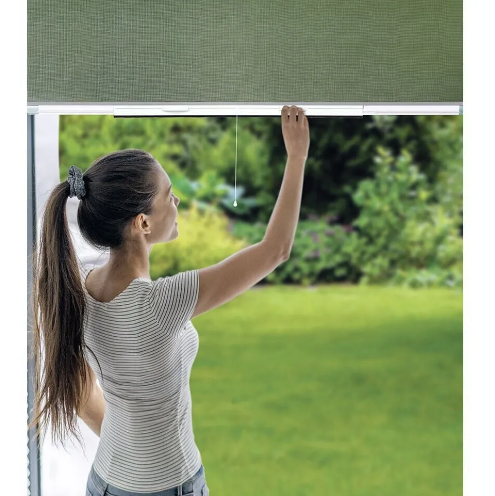 Moustiquaire enroulable pour fenêtre 100x160cm