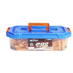 Munition cartouche en mousse 200 pièces Xshot dans valisette plastique