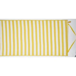 Natte de plage 1 personne Funky motif rayure 180x90cm