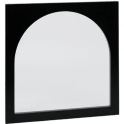 Niche Box Cube bois noir 32,2x32,2x1,2cm