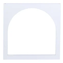 Niche Box Cube 32,2x32,2cm bois blanc