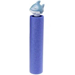 Nouille mousse pistolet à eau design animal Ø5xL26,5cm