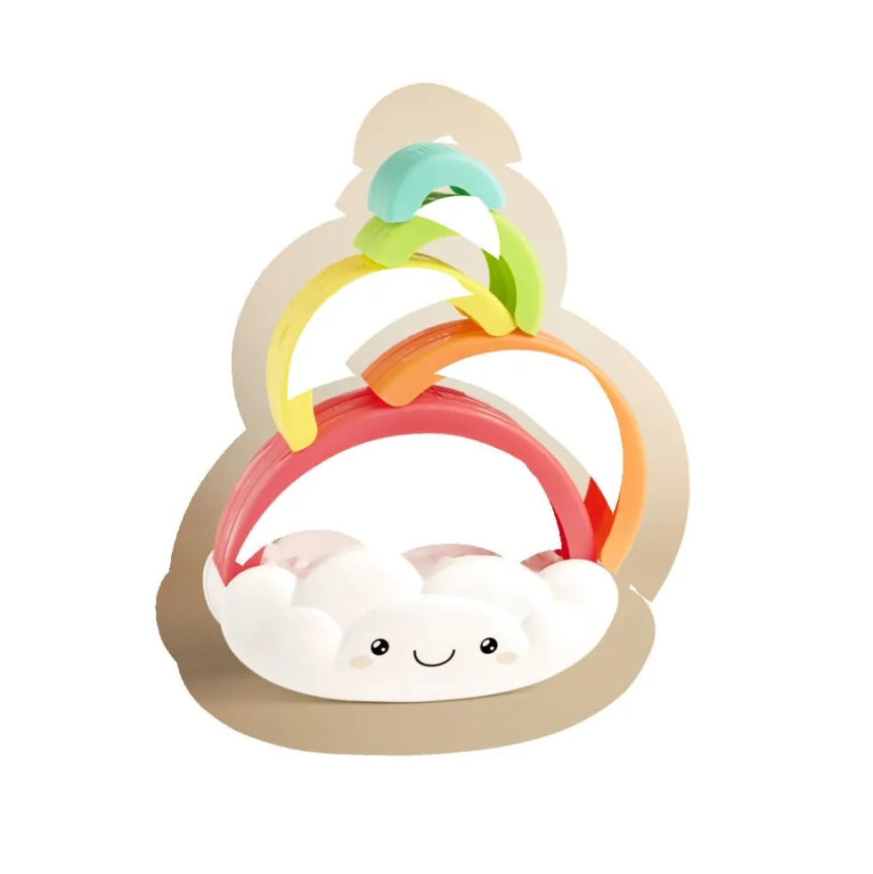 Nuage arc en ciel empilable 24x10xH22cm