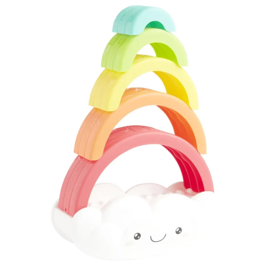 Nuage arc en ciel empilable 24x10xH22cm