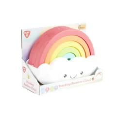 Nuage arc en ciel empilable 24x10xH22cm