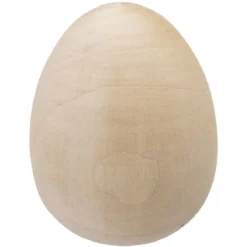oeuf de Pâques en bois à décorer