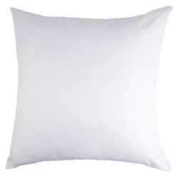 Oreiller carré moelleux polyester blanc Acar'Protect 60x60cm