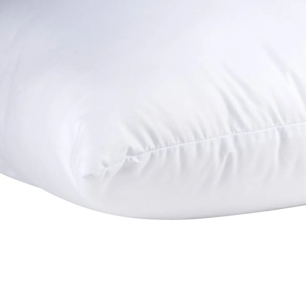 Oreiller carré moelleux polyester blanc Acar'Protect 60x60cm