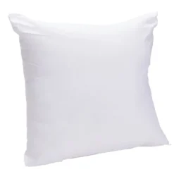 Oreiller confort ferme 60x60cm polyester blanc