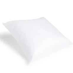 Oreiller confort moelleux 60x60cm polyester blanc