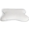 Oreiller ergonomique à mémoire de forme 51x36cm polyester blanc