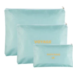 Organisateur de voyage x6 polyester bleu