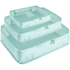 Organisateur de voyage x6 polyester bleu