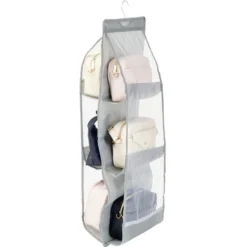 Organisateur sac de rangement suspendu 6 compartiments 36x85cm
